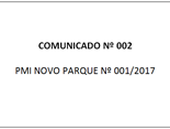 Comunicado_02_PMI_NOVO_PARQUE_2017